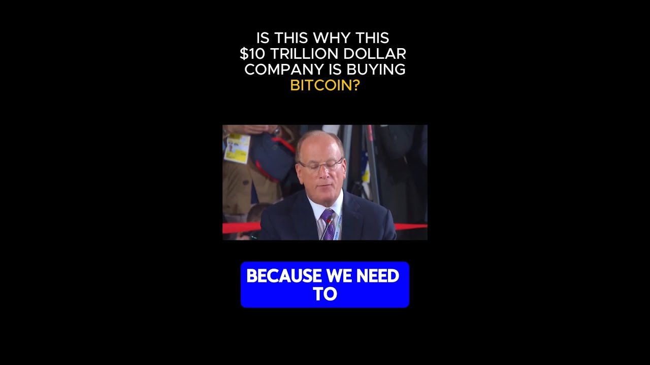 Larry Fink’s Shocking Statement on Debt Reduction! Is Bitcoin the Answer?
