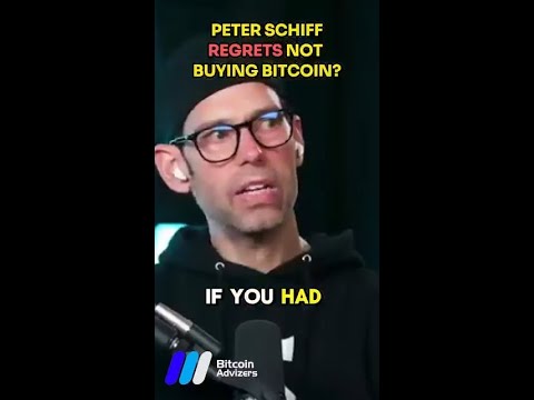 Is Peter Schiff’s Regreting not Buying #Bitcoin? 🤔