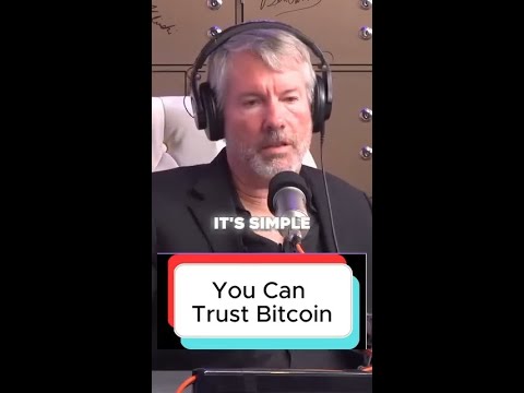 “You CAN trust in the code of Bitcoin. 🤝 ” – Michael Saylor