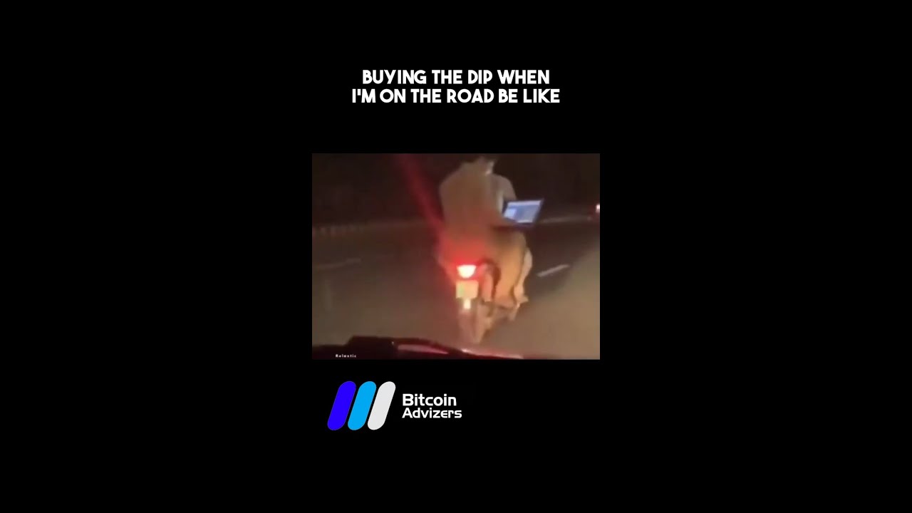 When the trading alert goes off, nothing stops me— not even the FREEWAY! 😅