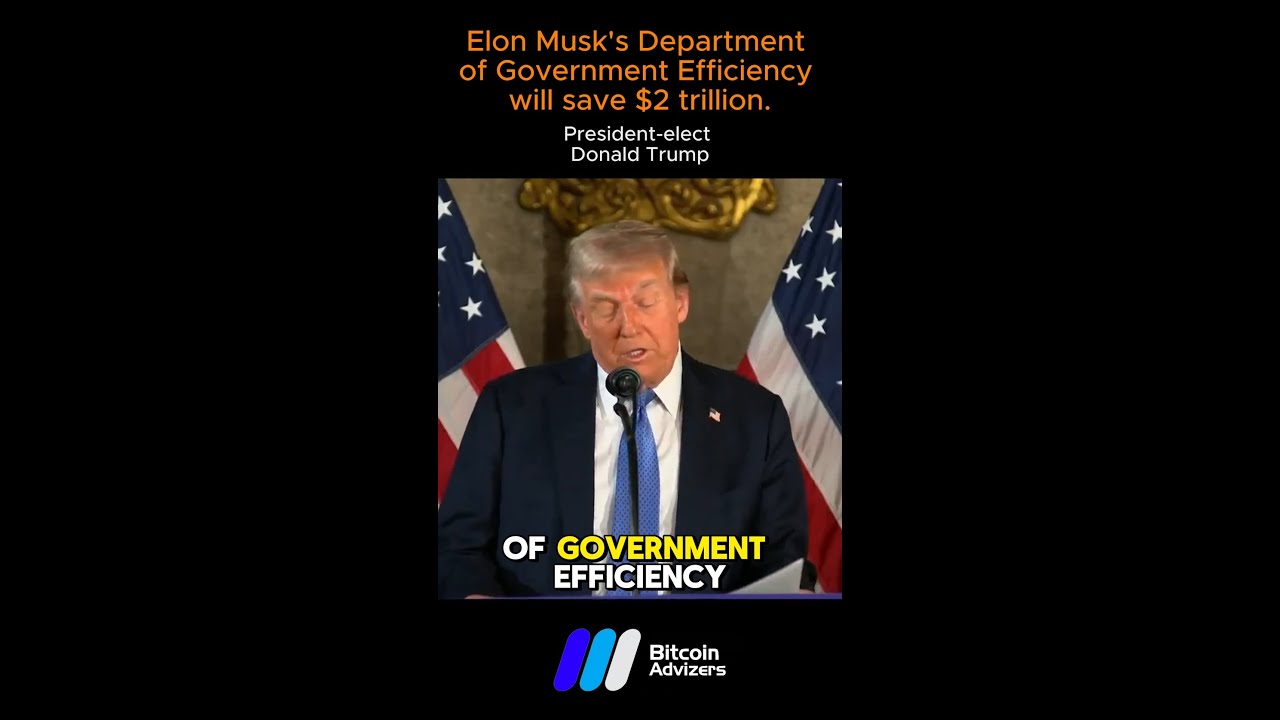 President-elect Trump on Elon Musk’s Department of Government Efficiency