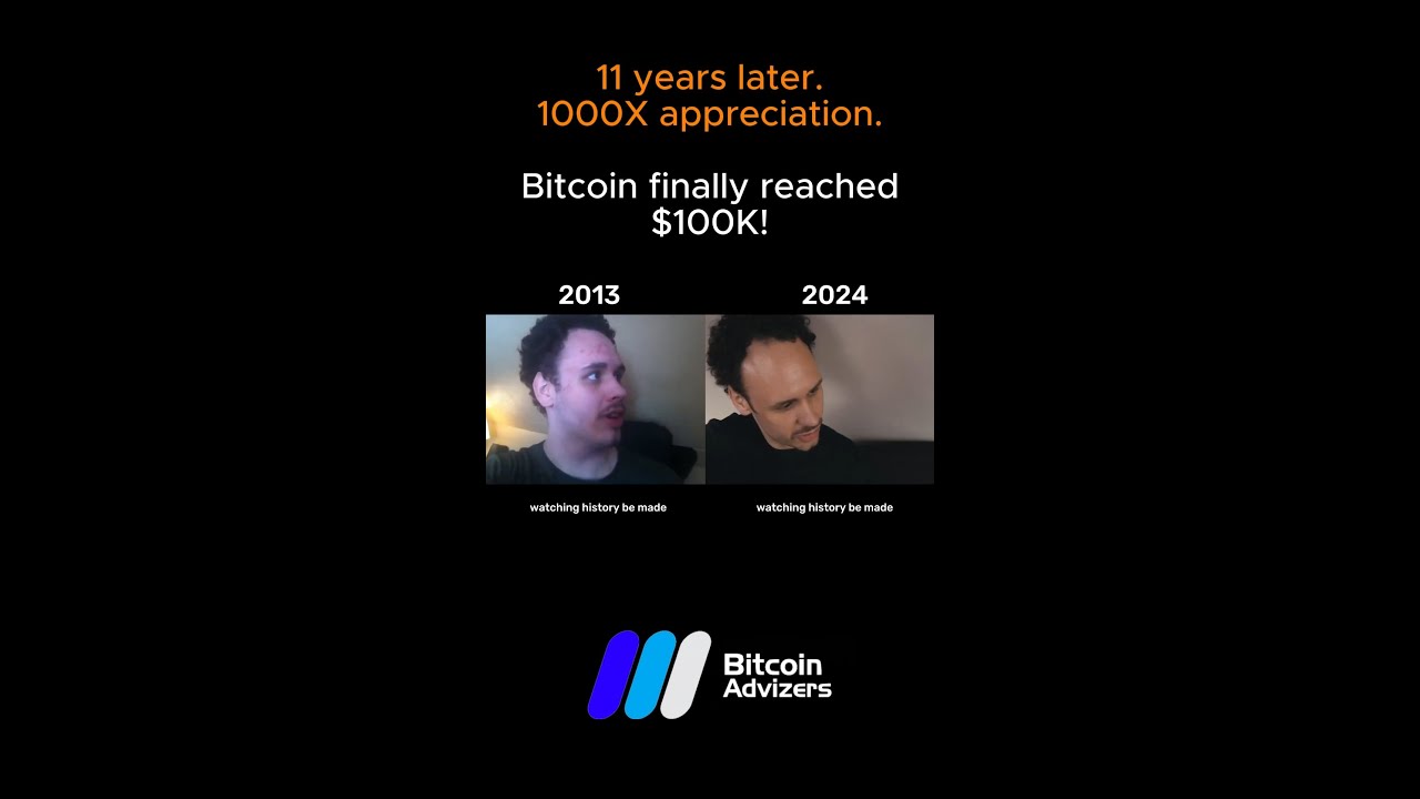 HISTORY MADE! BITCOIN AT $100K