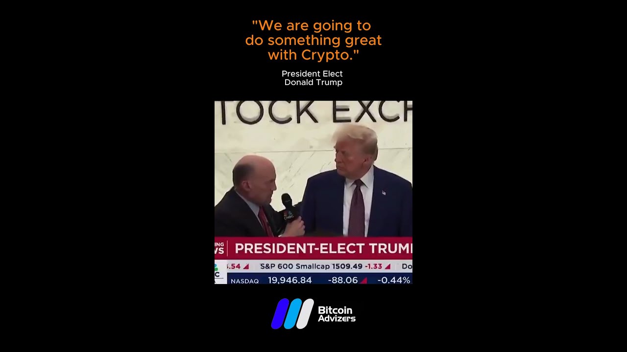 “We are going to do something great with Crypto.” – President Elect Donald Trum