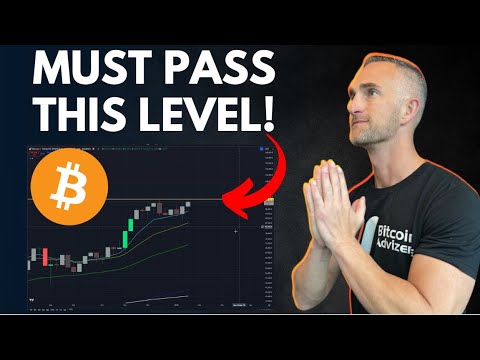 THIS BITCOIN LEVEL SHOULD CLEAR BY SUNDAY! OR ELSE….