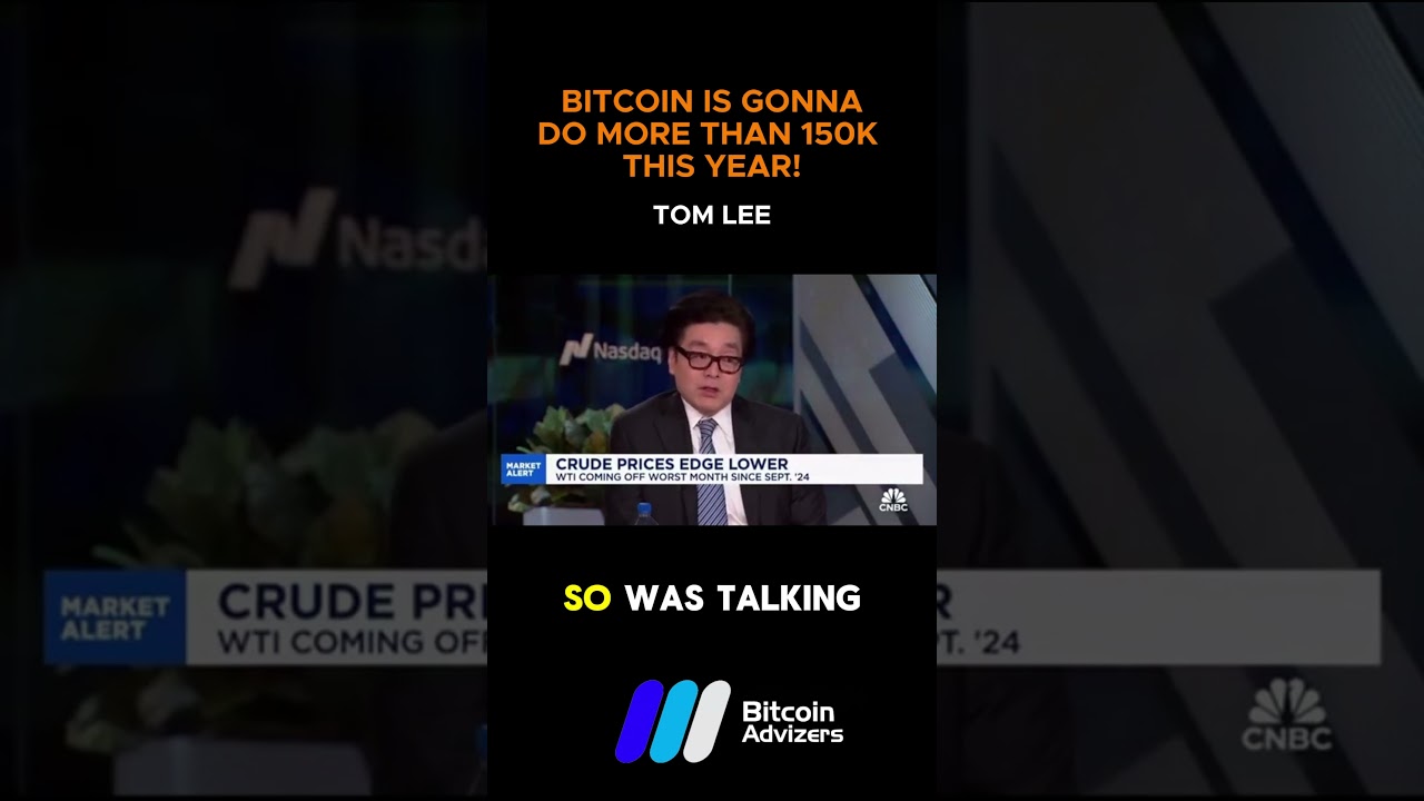 BITCOIN WILL DO BETTER THAN 150K ACCORDING TO INVESTOR TOM LEE! ⤵️