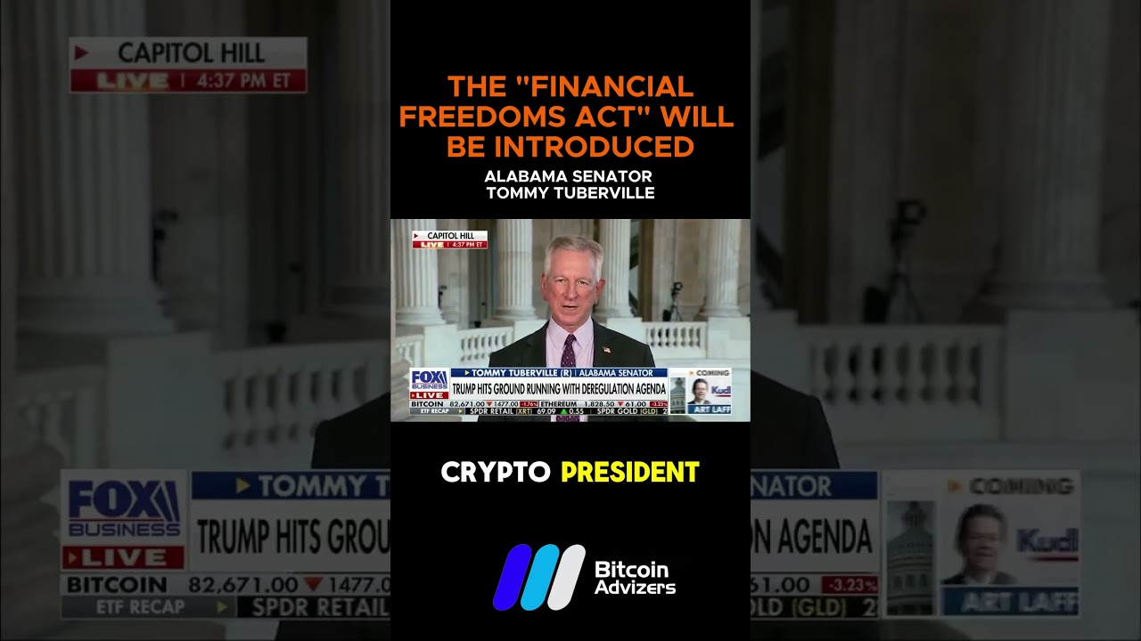 🚨 Senator Tommy Tuberville to Introduce the Financial Freedoms Act! 🚀