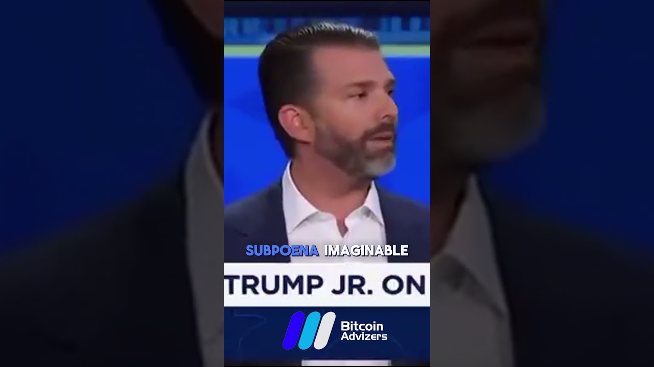 What Happens When Banks Say No? Donald Trump Jr Goes all in on Crypto