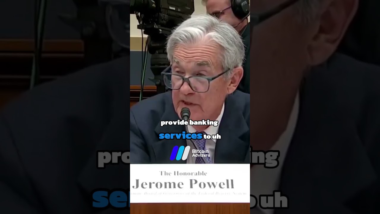 Federal Reserve Chair Jerome Powell says “banks are free to conduct crypto activities.”