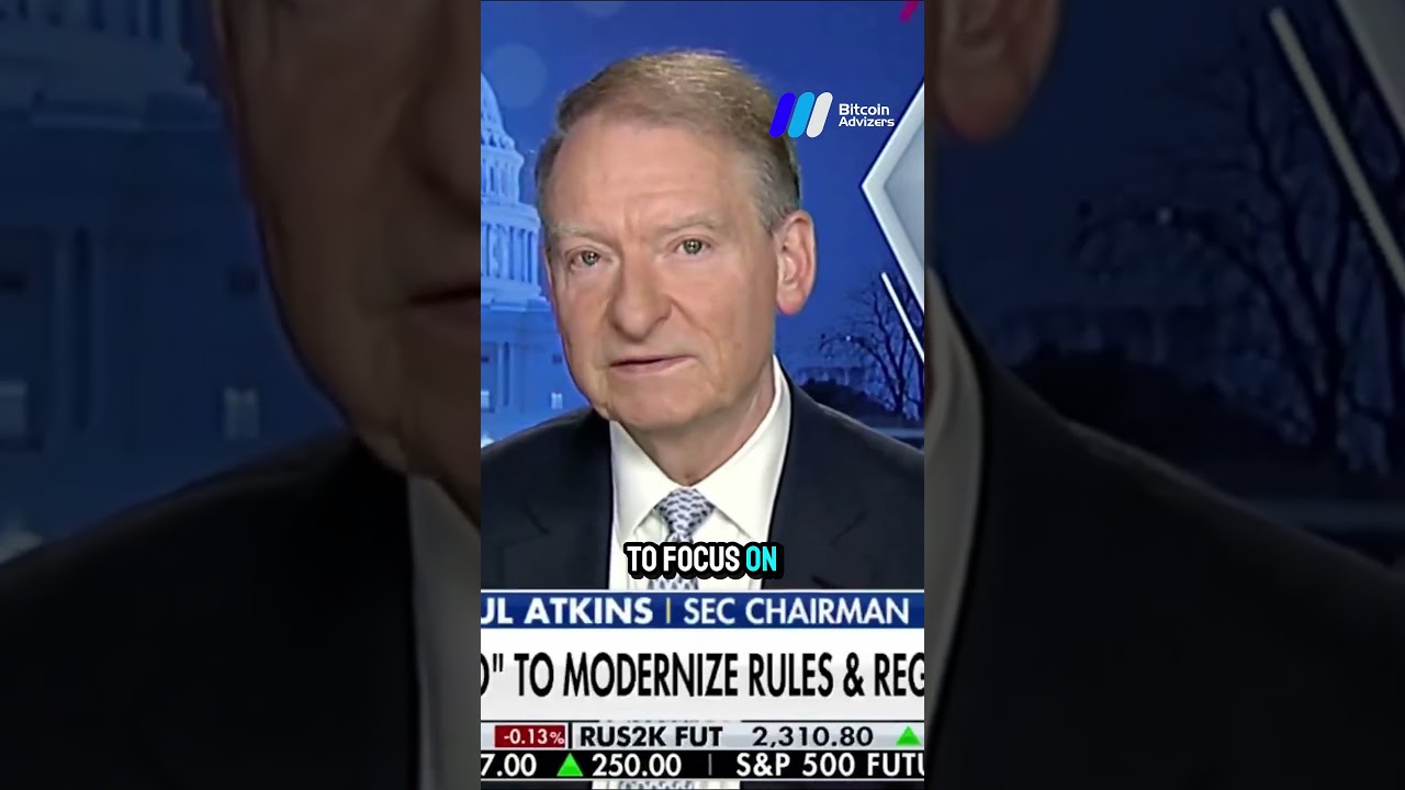 SEC CHAIR ATKINS SAYS “WE ARE MOBILISING” TO MAKE AMERICA THE CRYPTO CAPITAL OF THE WORLD.